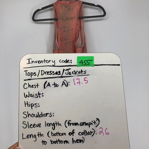 Elizabeth & James Salmon Coral Snakeskin Print Tank Top w/ Tassel Fringe S - Picture 8 of 9